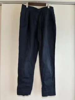GLOBAL WORK グローバルワーク テーパードパンツ ネイビー M