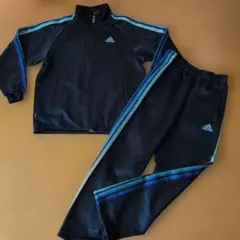 adidas ネイビー ジャージ 上下セット 150