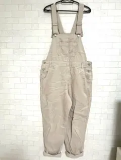 Cutie Blondeベージュ サロペット Lのサムネイル