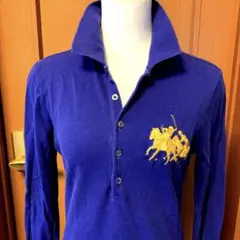 ラルフローレン ゴルフ　ポロシャツ　ブルー