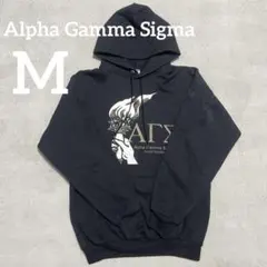 Alpha Gamma Sigma パーカー ブラック【M】