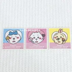 【匿名配送】ちいかわ シール HAPPY VALENTIENS DAY 3枚