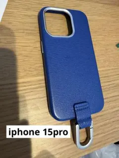 objects io iPhone15 proケース カラビナ付き