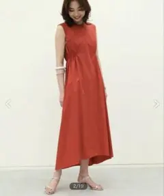 ANDRESD ドレス　テラコッタ　Mサイズ ANDRESD ドレス テラコッタ Mサイズ - メルカリ
