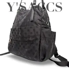 YSACCS イザック 3way リュック　ショルダーバッグ　トート　ナイロン黒のサムネイル