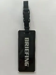 新品未使用　BRIEFING ブラック ネームプレート