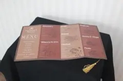 ランチョンマット2個セット～メニューを広げたようなランチョンマット～