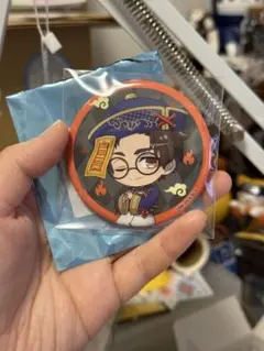 ブルーロック スマイルベースカフェ キョンシー 缶バッジ 雪宮剣優