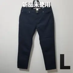 【新品】BANANA REPUBLIC デニムパンツ Lサイズ　ネイビーのサムネイル