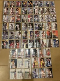 ギャルズパラダイス サイン入りトレカ　連番72枚セット　（レースクイーン ）