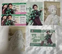 鬼滅のワールドツアー チケット風カード ポスカ 炭治郎 禰豆子