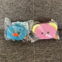 mojojojo フェイスポーチ　新品　キーホルダー　マスコット　2個セット