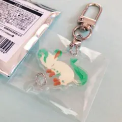 匿名配送／ポケモンスリープ／つながるアクリルチャーム／リーフィア