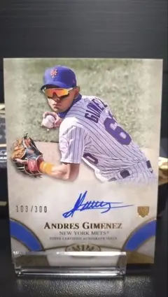 ANDRES GIMENEZ サイン入りカード 103/300