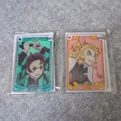 鬼滅の刃　くら寿司　アクリルキーホルダー　竈門炭治郎　煉獄杏寿郎　セット売り