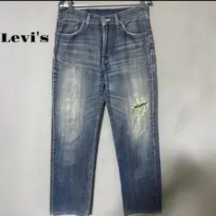 00s Levi's 502 リーバイス　デニム　W33 牛革パッチ