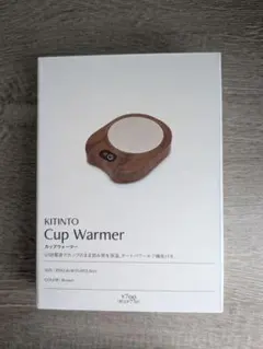 新品​未使用　KITINTO カップウォーマー 3COINS スリコ 木目調のサムネイル