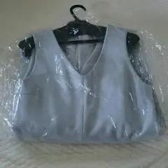 minimum タグ付!Vネックガウチョオールインワン S