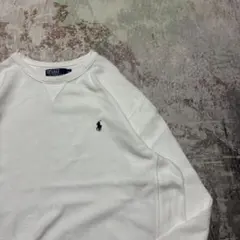 希少 90's Ralph Lauren ラルフローレン パイル地 スウェット