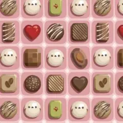 【専用】シマエナガ☆ピンクチョコレート柄☆オックス生地②