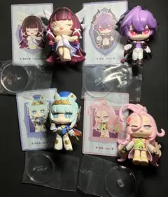 原神　POPMART　フィギュア　コロンビーナ　ドゥリン　イネファ　アイノ