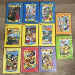 ディズニー英語システムZippy and his Friends DVD11枚