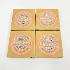 セックスワックス クイックハンプス ミッドクール オレンジ 4個 サーフィン