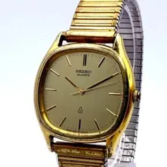 SEIKO5931-5330 クォーツ 稼働品 ゴールド トノー型 ヴィンテージ