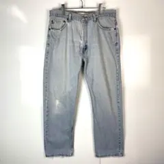 リーバイスLevis505デニムパンツレギュラーフィットライトブルーヴィンテージ