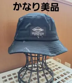 THRASHER バケットハット ブラック　58センチ