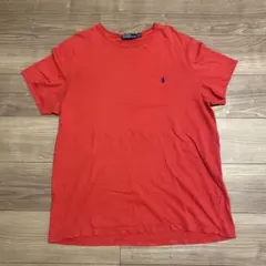 【美品・希少】ポロラルフローレン Tシャツ 赤 XL（ホンジュラス製）