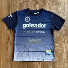 goleador ネイビーシャツ 150 キッズ　プラシャツ　中古