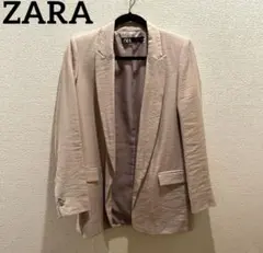 ZARA ザラ　レディースジャケット　テーラード　ベージュ【美品】