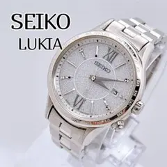 【美品】定価7万円 SEIKO LUKIA ワールドタイム 電波ソーラー 腕時計のサムネイル