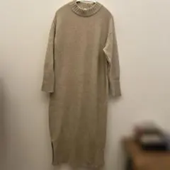 yuni ニット　ロングワンピース