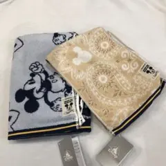 ディズニーストア商品　ミッキー　バスタオル＆タオル2点セット