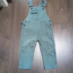 ZARA グリーンオーバーオール 18-24ヶ月