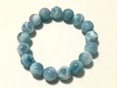 ラリマー　ストーンブレスレット