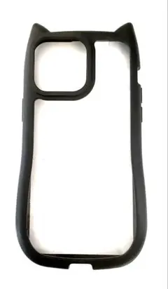 ［美品］ iPhone14promaxケース 猫耳ケース　ブラック