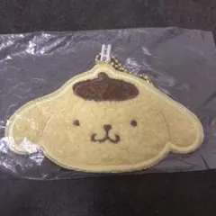 サンリオ　ポムポムプリン　miniminiラグマット風キーホルダー