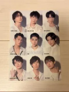 SnowMan HELLOHELLO ミニクリアファイル