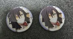 鬼滅の刃 AGF 2024 純喫茶 缶バッジ 伊黒小芭内 伊黒 2点セット