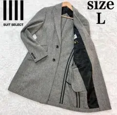 グレー チェスターコート