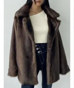 EMODA ミディーフェイクファーコート