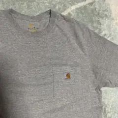 carhartt/カーハート ビッグシルエット ポケット半袖 ロゴ Tシャツ