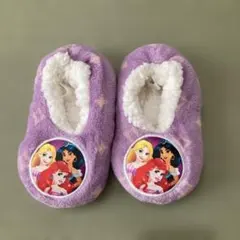 ディズニー プリンセス ボアスリッパ