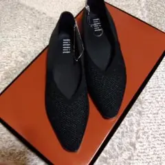 fitfitのシルバーアンクレットつき フラットシューズのサムネイル