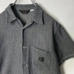 west ride herringbone open collar shirtのサムネイル