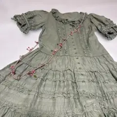 ワンダフルワールド 斜めがけネックレス お花 ブルー系 - メルカリ