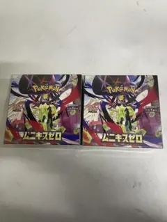 [シュリンク付き]ポケモンカードゲーム ムニキスゼロ 2box